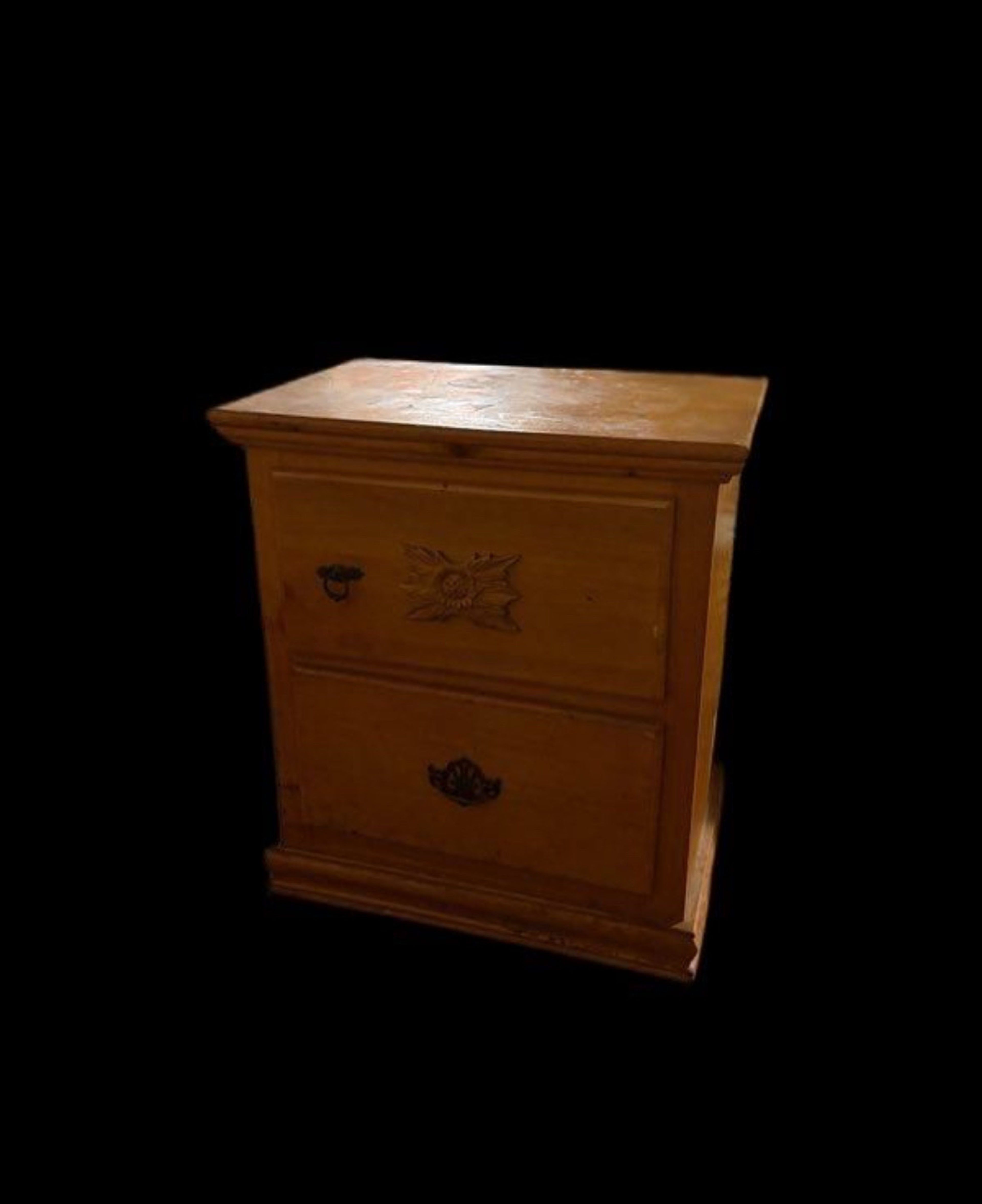 Wooden Nightstand - Image 2