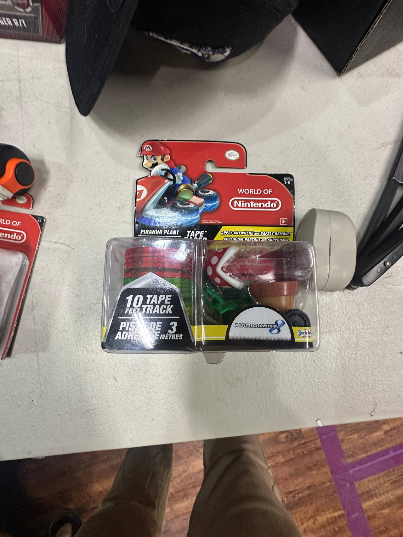 World of Nintendo Mario Kart 8 Piranha Plant Tape Racer