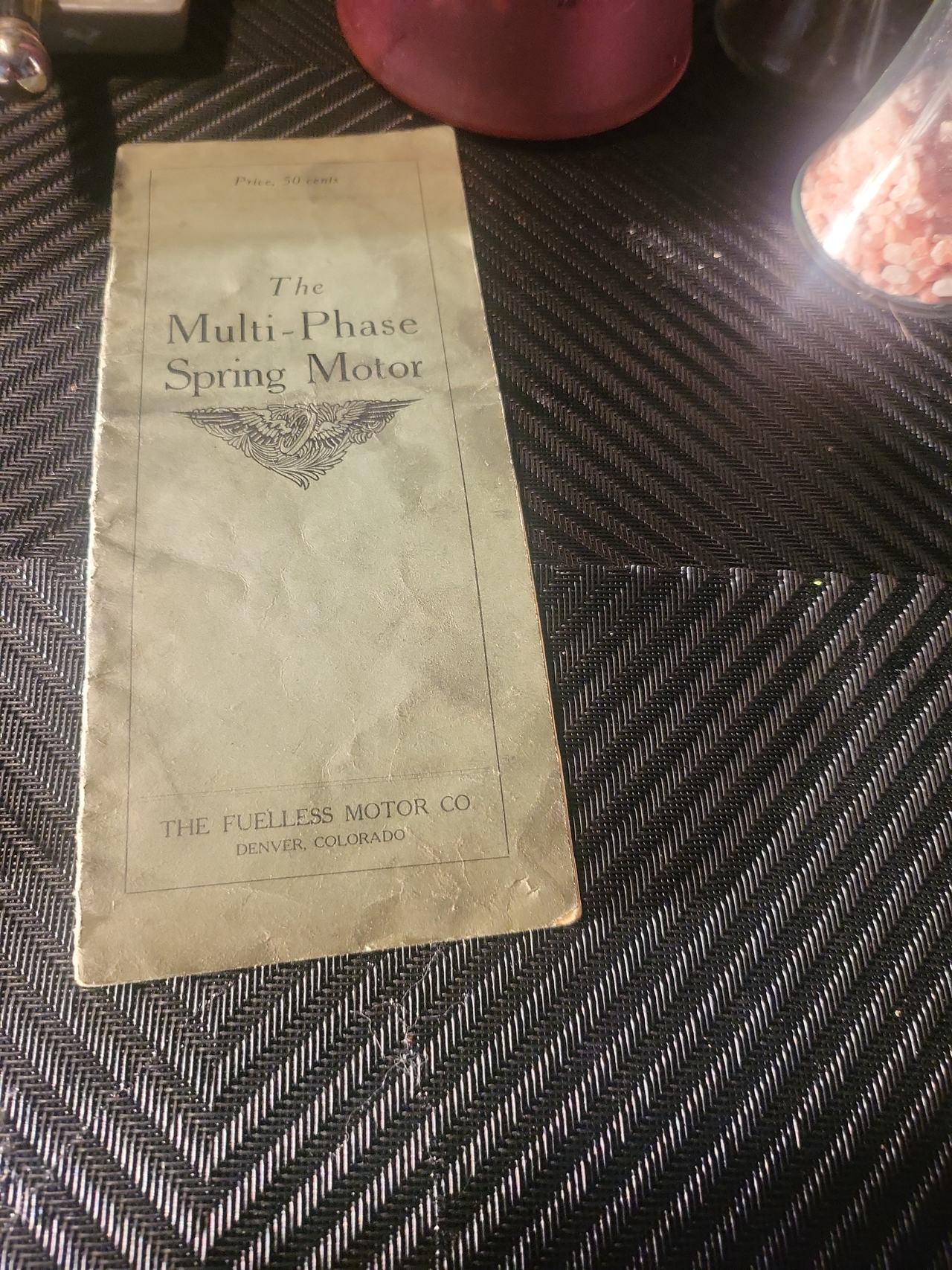The Multi-Phase Spring Motor Booklet by The Fuelless Motor Co.