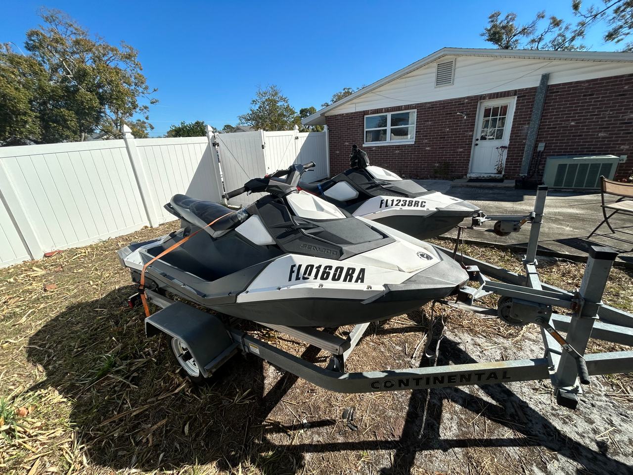 Sea-Doo Spark 2-up and Double Trailer