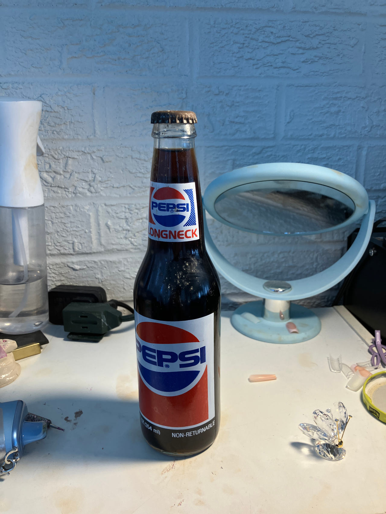 Pepsi Longneck Glass Bottle