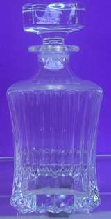 Vintage Mikasa "Park Lane" Crystal Decanter - Image 1