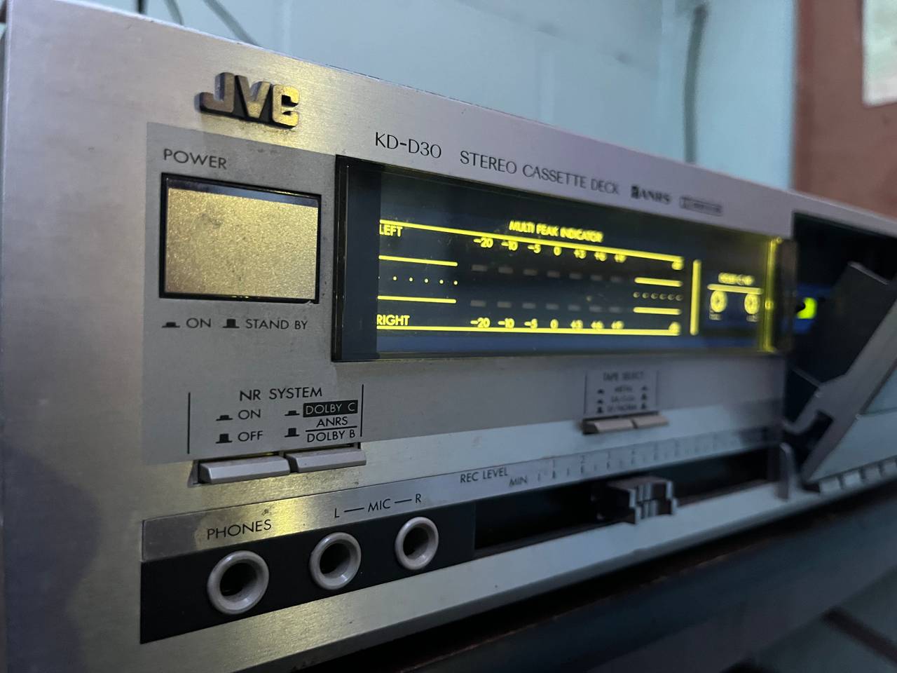 JVC KD-D30 Stereo Cassette Deck