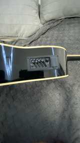 Ashthorpe Left-Handed Full-Size Cutaway Acoustic Guitar - Image 3