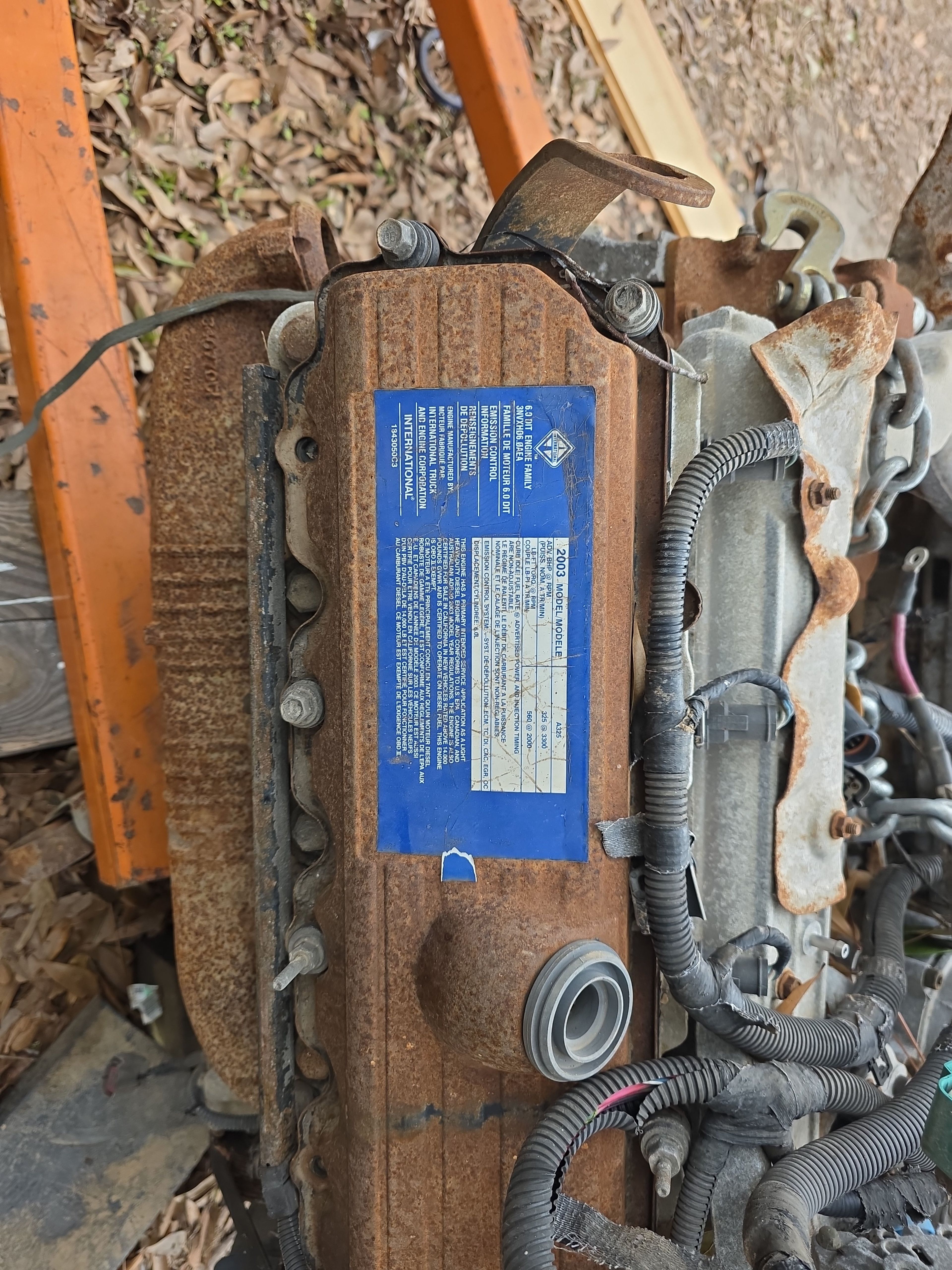 International 6.0L VT365 Diesel Engine - Image 2