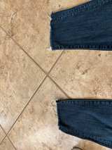 Mother The Looker Ankle Fray Distressed Jeans 27 - Image 3