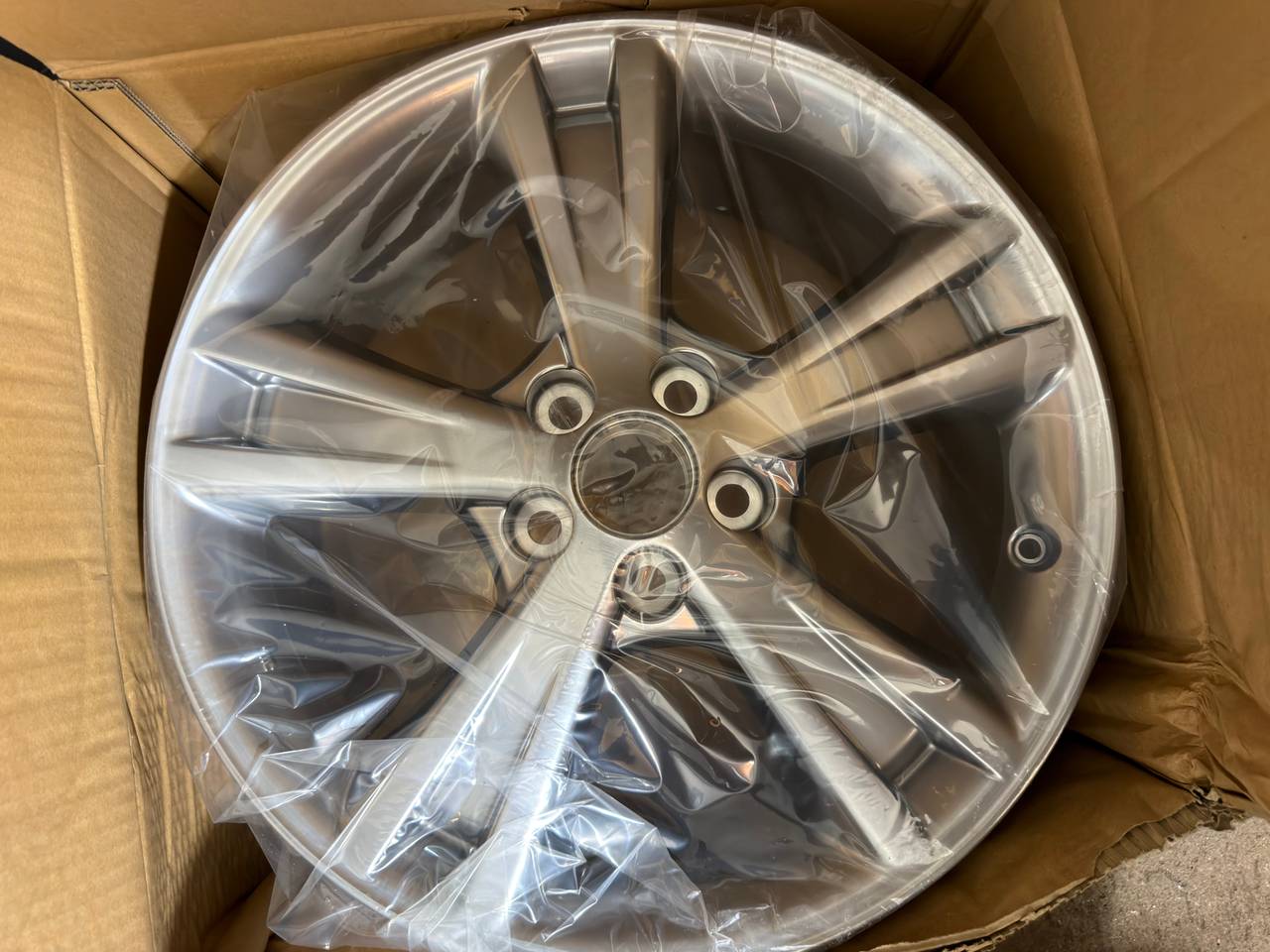 2006-2009 Lexus RX400 Hybrid Wheel Rim R18 18x7 Alloy 5 Spoke 42611-48451 OEM