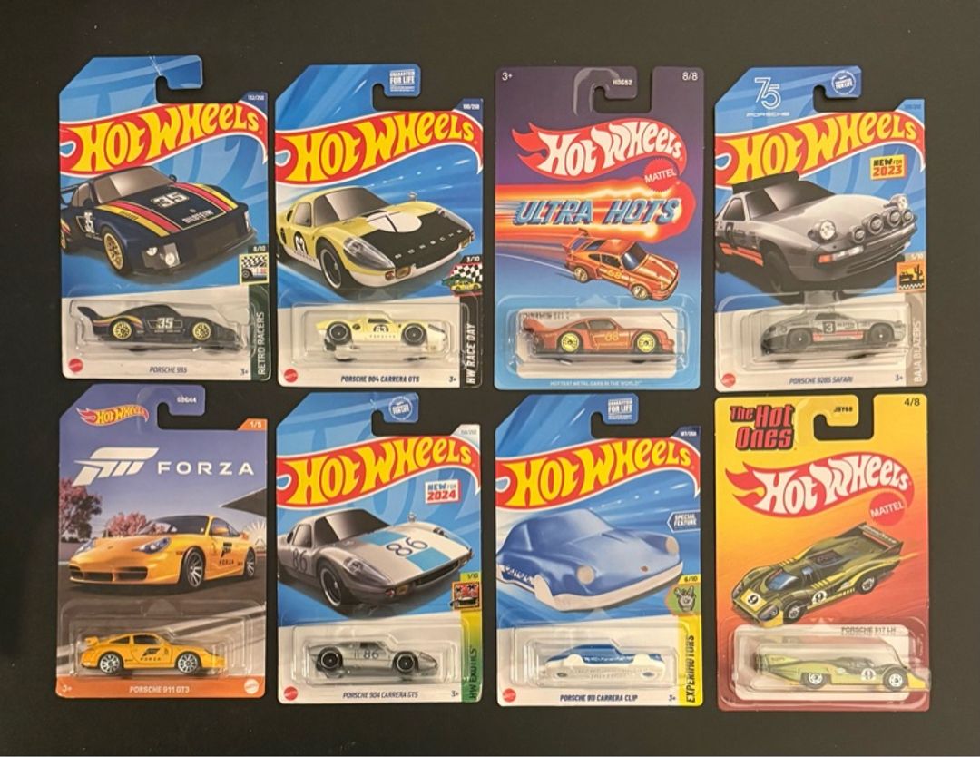 Porsche Hot Wheels lot (1)
