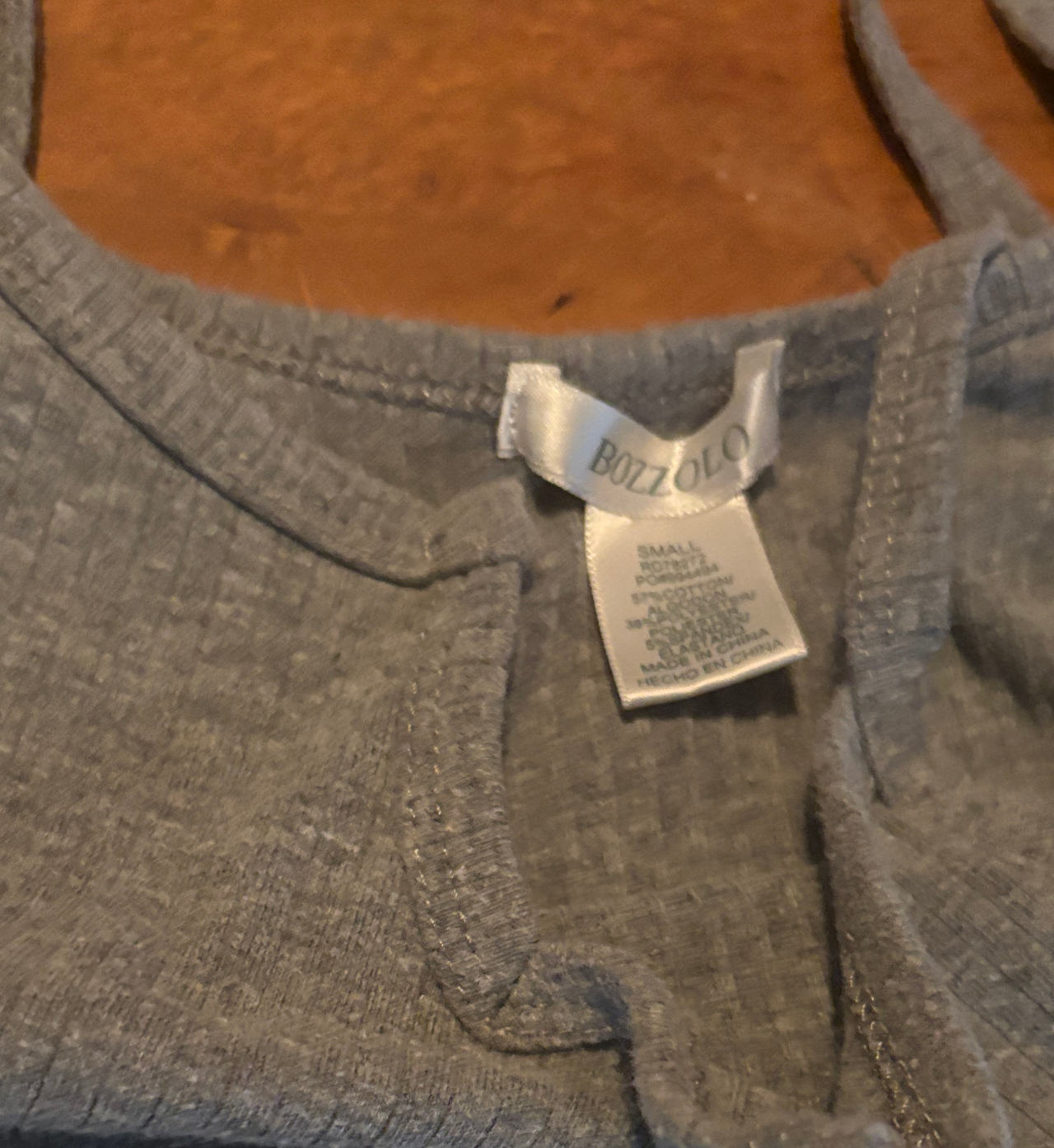 Bozzolo Ribbed Tank Top
