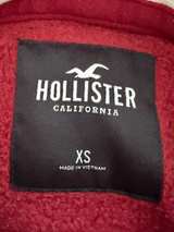 Hollister Red Hoodie X-Small Y2K Fasion Women’s Ladies  - Image 2
