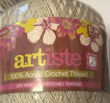 Bundle Artiste 100% Acrylic Crochet Thread Size 5 New in package and 5 used - Image 1