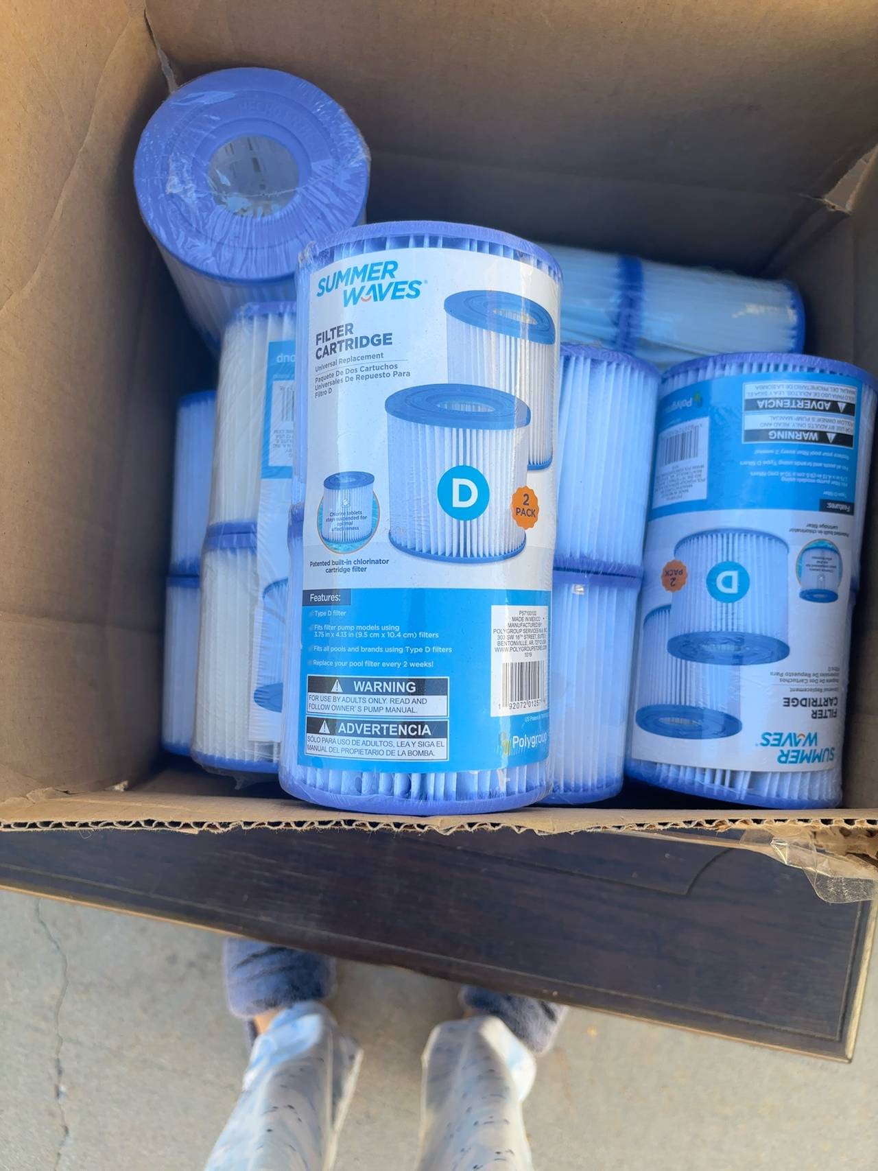  Summer Waves Type D Pool Filter Cartridge 2-Pack (9 available)