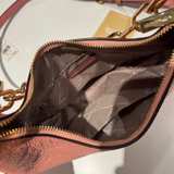 Michael Kors Jet Set Medium Logo Embossed Leather Shoulder Bag - Image 8