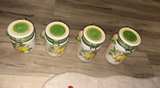 Metro Marketing, vintage NEW OLD STOCK Lemon Tree 4 Canister set. NEW in box.  - Image 2