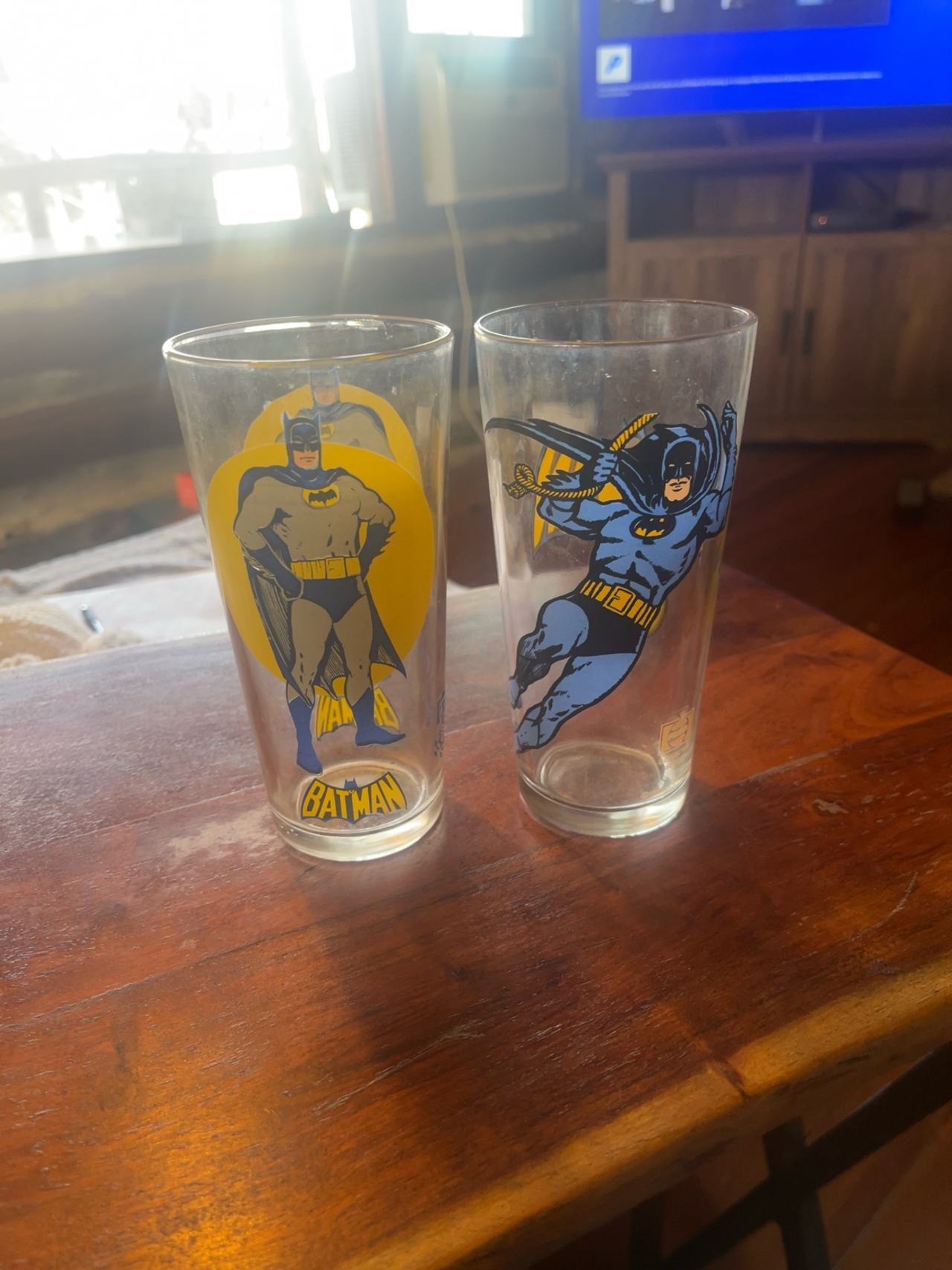 DC Comics Batman Pepsi Collector Series Vintage Glass