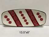 Ukrainian Vintage Ceramic Cornucopia Bowl - Image 1