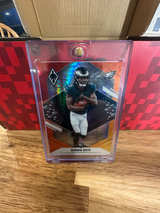 2021 Panini Phoenix DeVonta Smith Orange Prizm Rookie Card - Image 1
