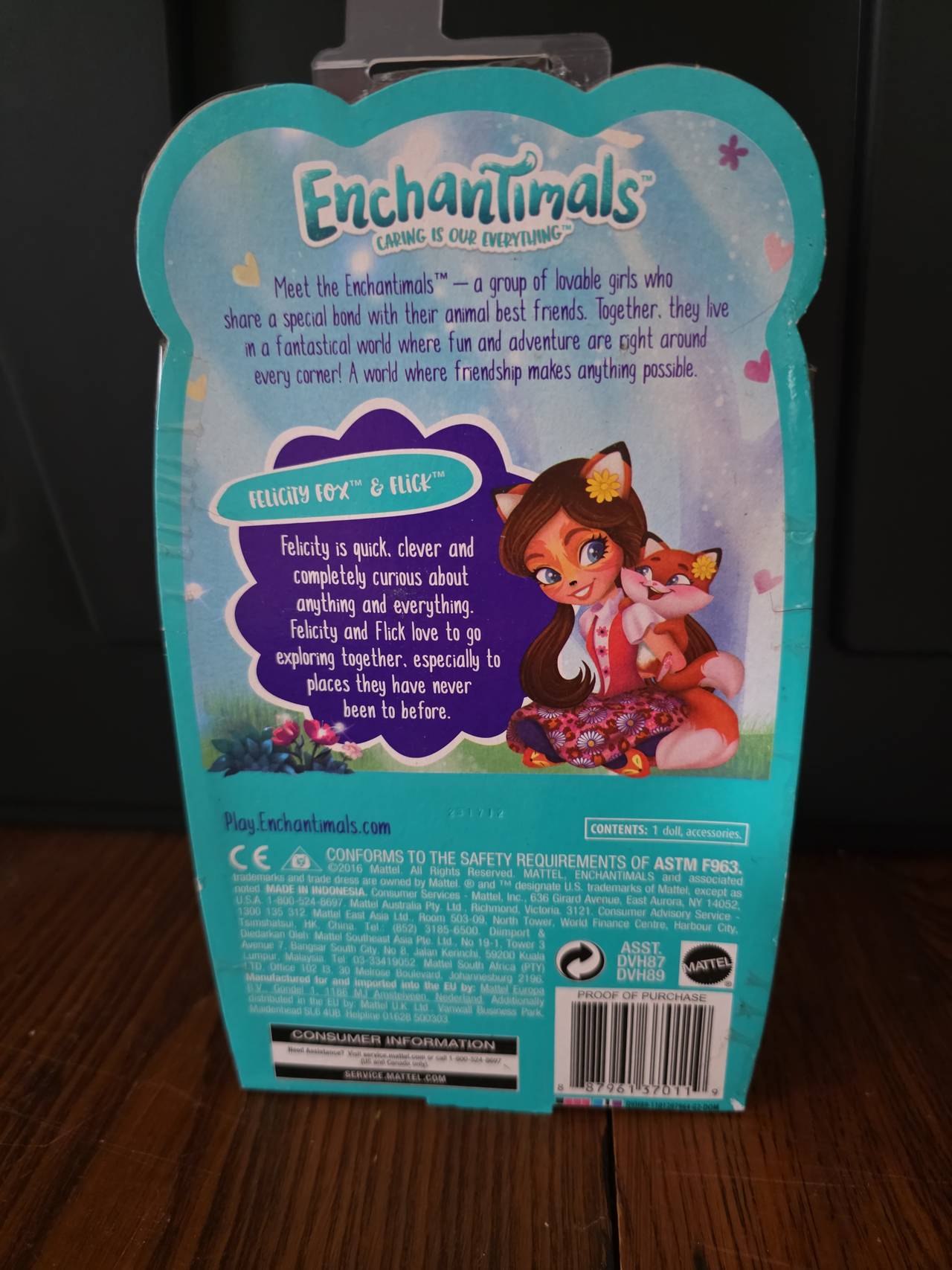 Enchantimals Felicity Fox & Flick Doll Set