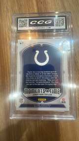 2024 Panini Mosaic Moments in Time Jonathan Taylor #7 CCG 10 - Image 2