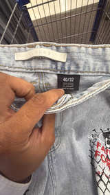 Kloud9 Denim Jeans with Graffiti Sides - Image 2