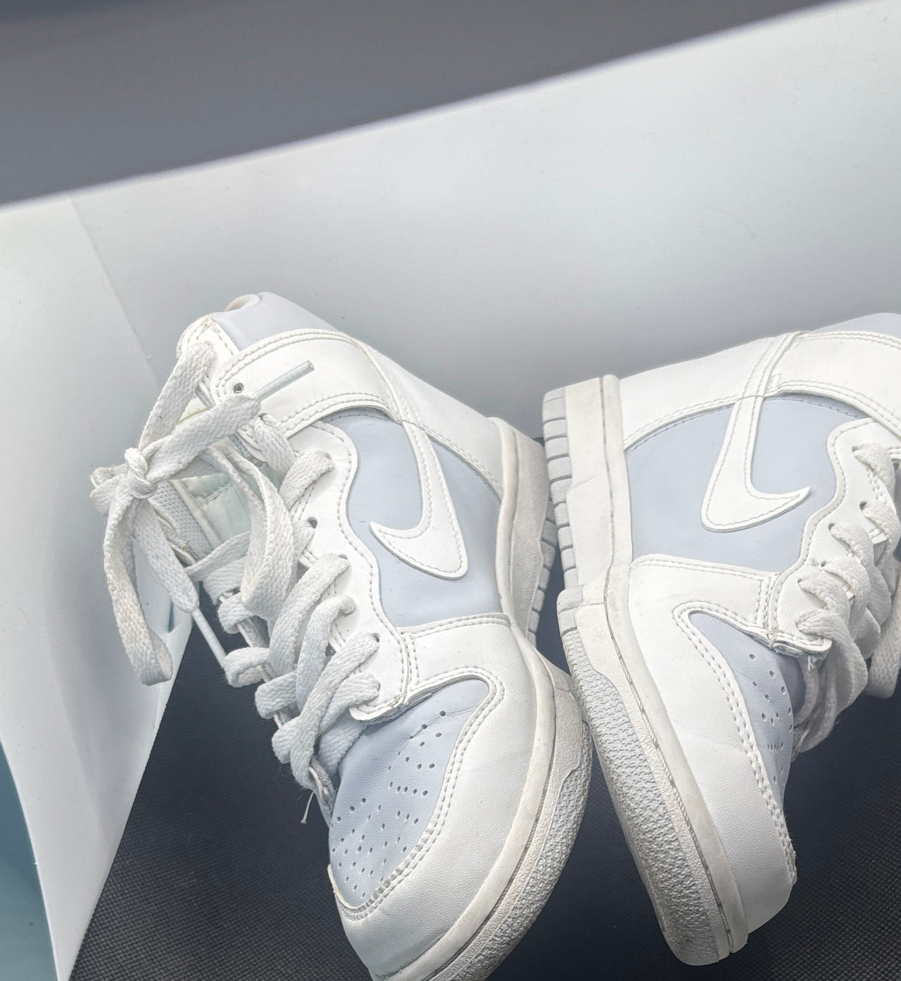 Nike Dunk High Football Grey
