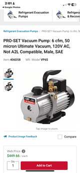 Pro-Set Vacuum Pump - Image 4