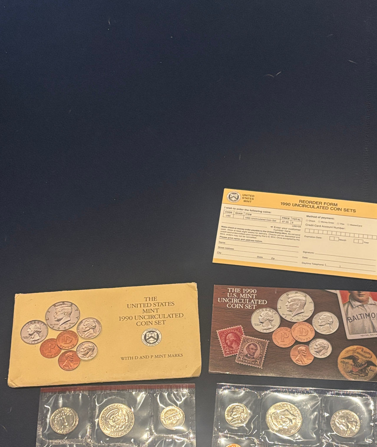 1990 United States Mint Uncirculated Coin Set