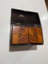 Japanese Yosegi Parquetry Tea Caddy Box Set - Image 2