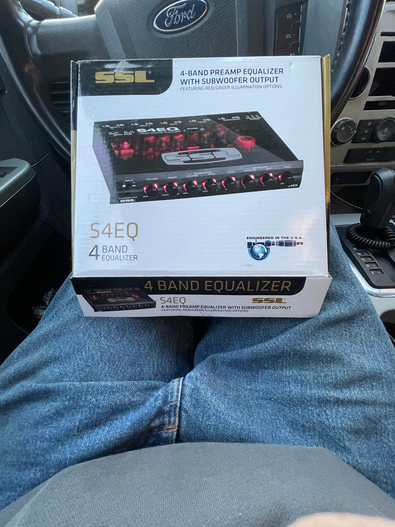 Sound Storm Laboratories S4EQ 4-Band Preamp Equalizer