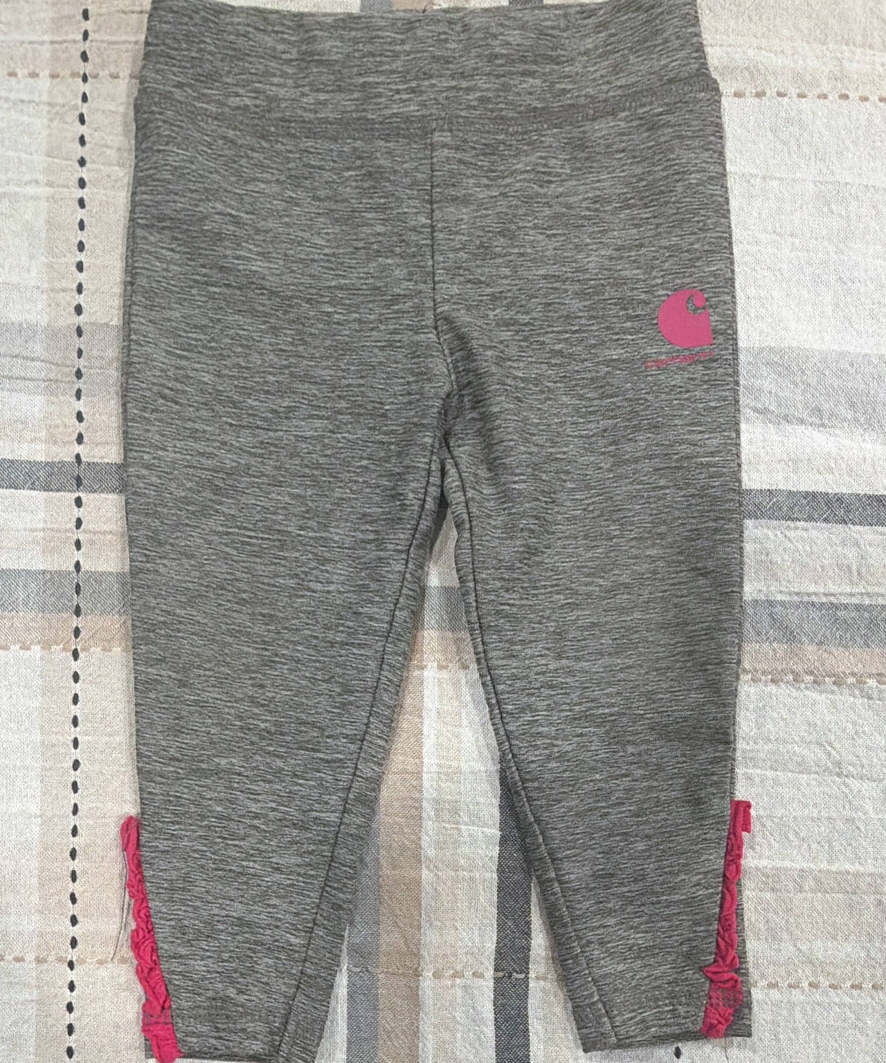 Carhartt Girls' Ruffle Trim Leggings 9 months