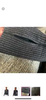 Lululemon Rest Less Pullover Aerial Current Black and White Size 4 - Image 3