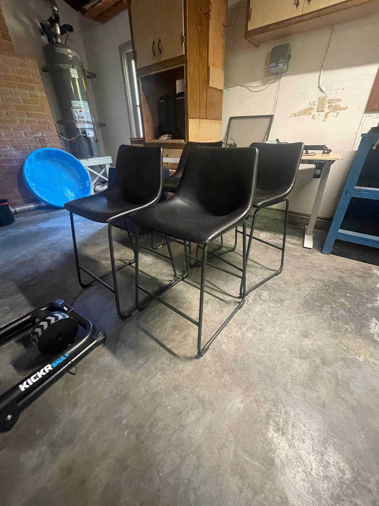 Modern Black Bar Stools