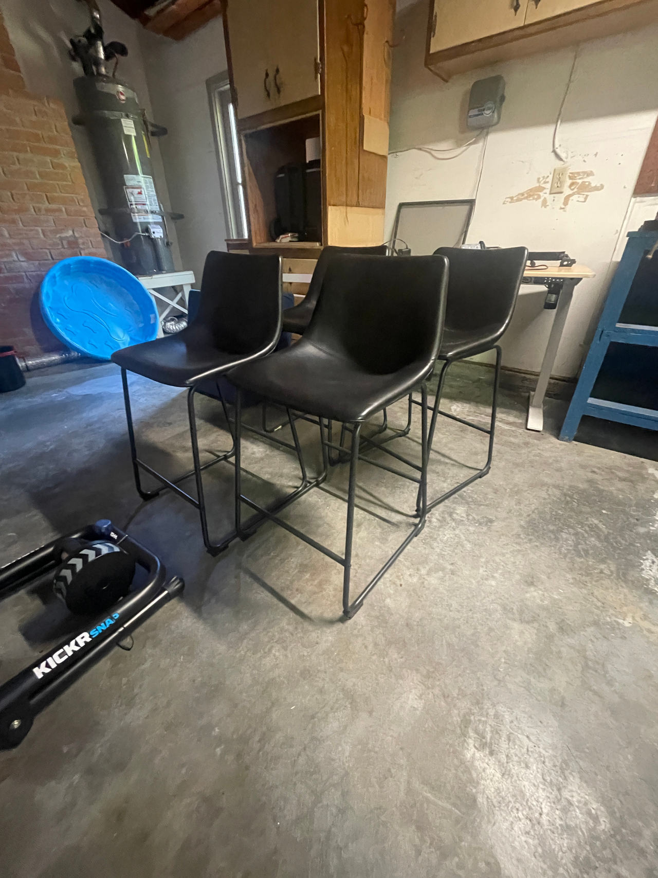 Modern Black Bar Stools
