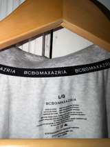BCBG Maxazria Gray Shirt Heather Gray Size Large - Image 5