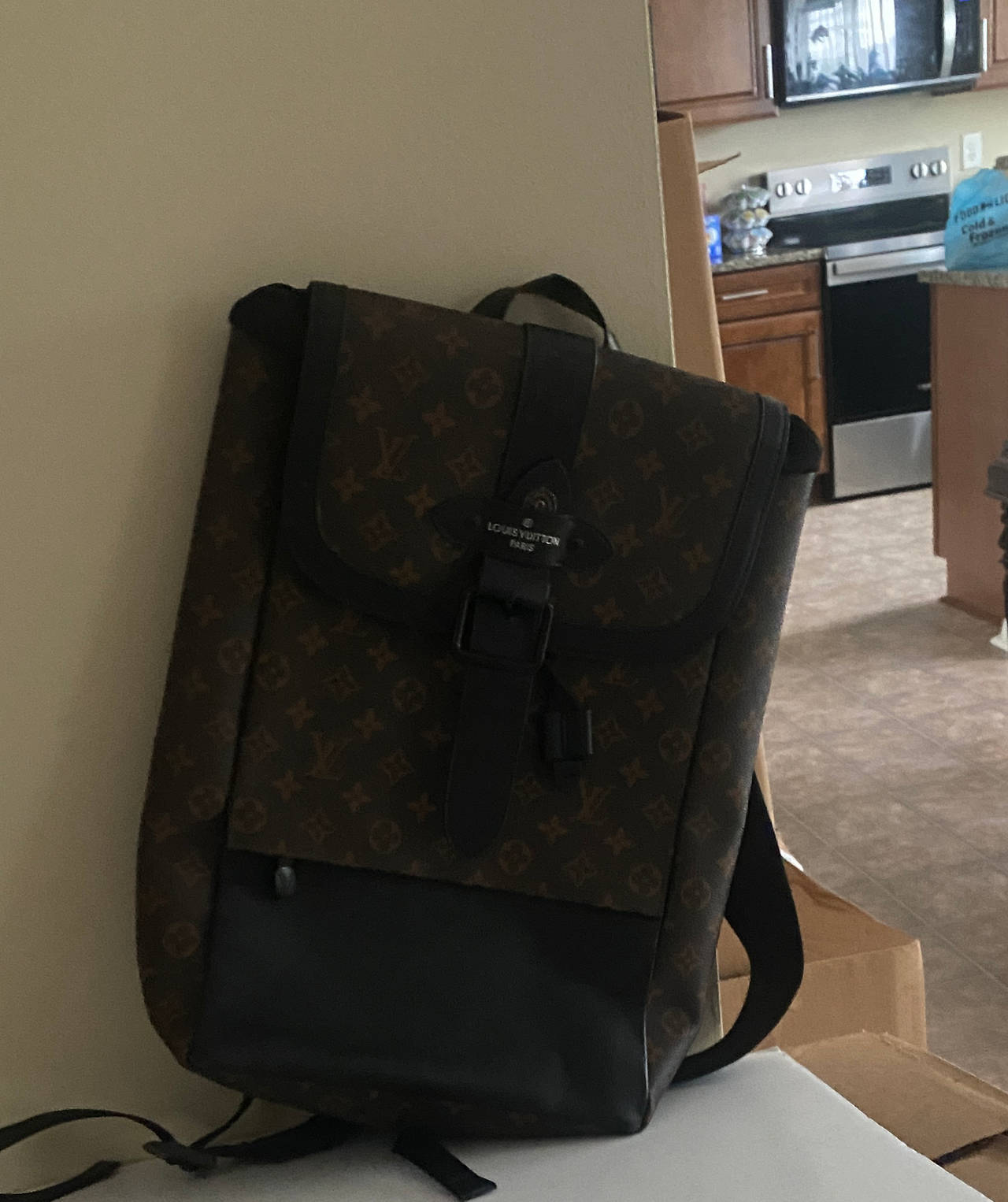 Louis Vuitton Zack Backpack Damier Graphite