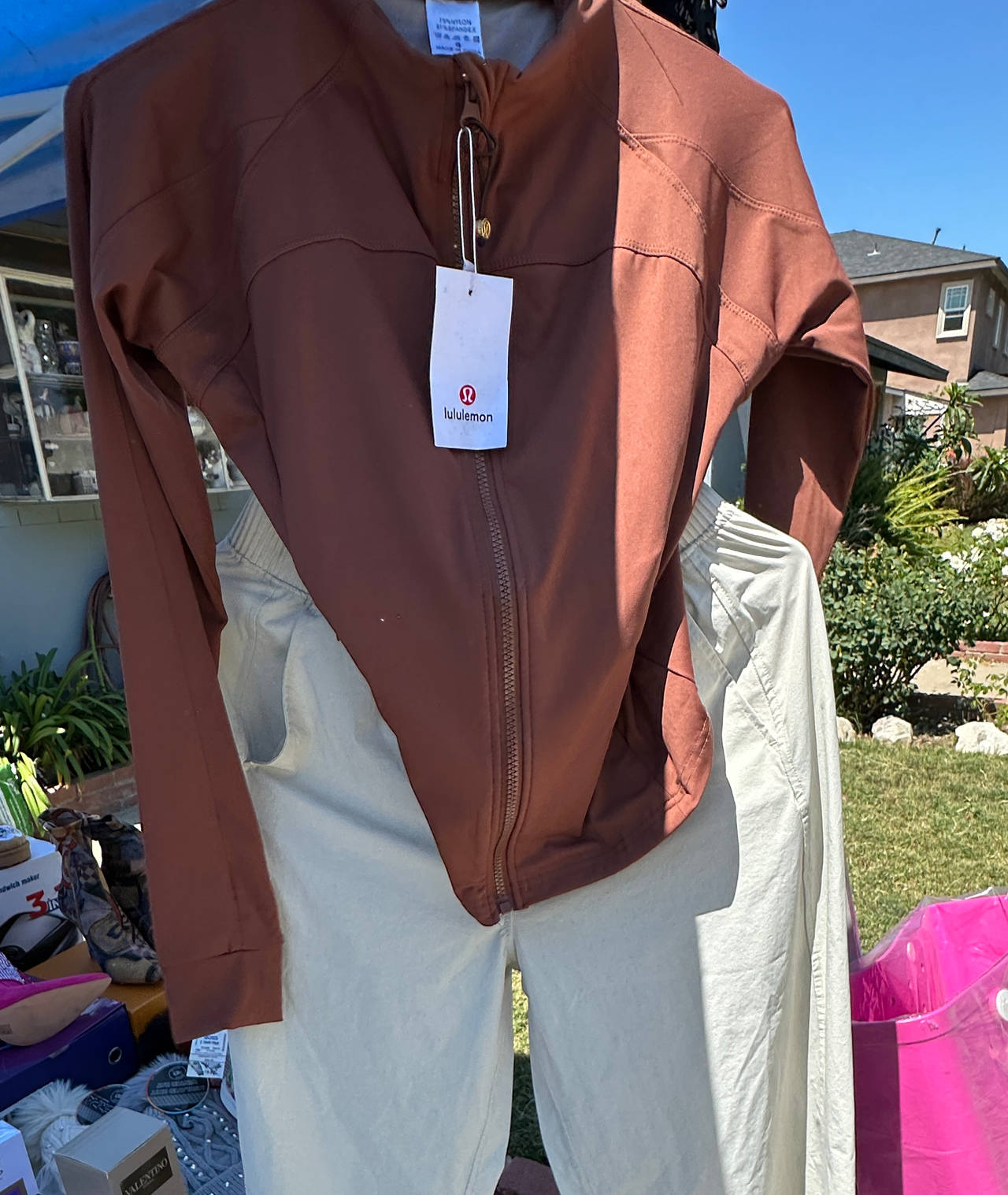 Lululemon Hooded Define Jacket Nulu Roasted Brown