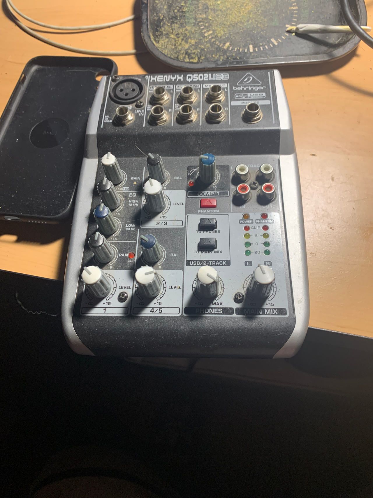 Behringer Xenyx Q502USB Mixer