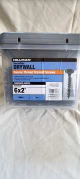 Unopened Hillman Fas-n-Tite 6 x 2-in Coarse Thread Drywall Screws (3500-Count) - Image 2