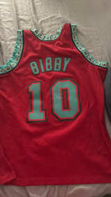 Vancouver Grizzlies Mike Bibby Hardwood Classics Jersey - Image 4