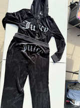 Juicy Couture Velour Rhinestone Tracksuit Set - Image 1