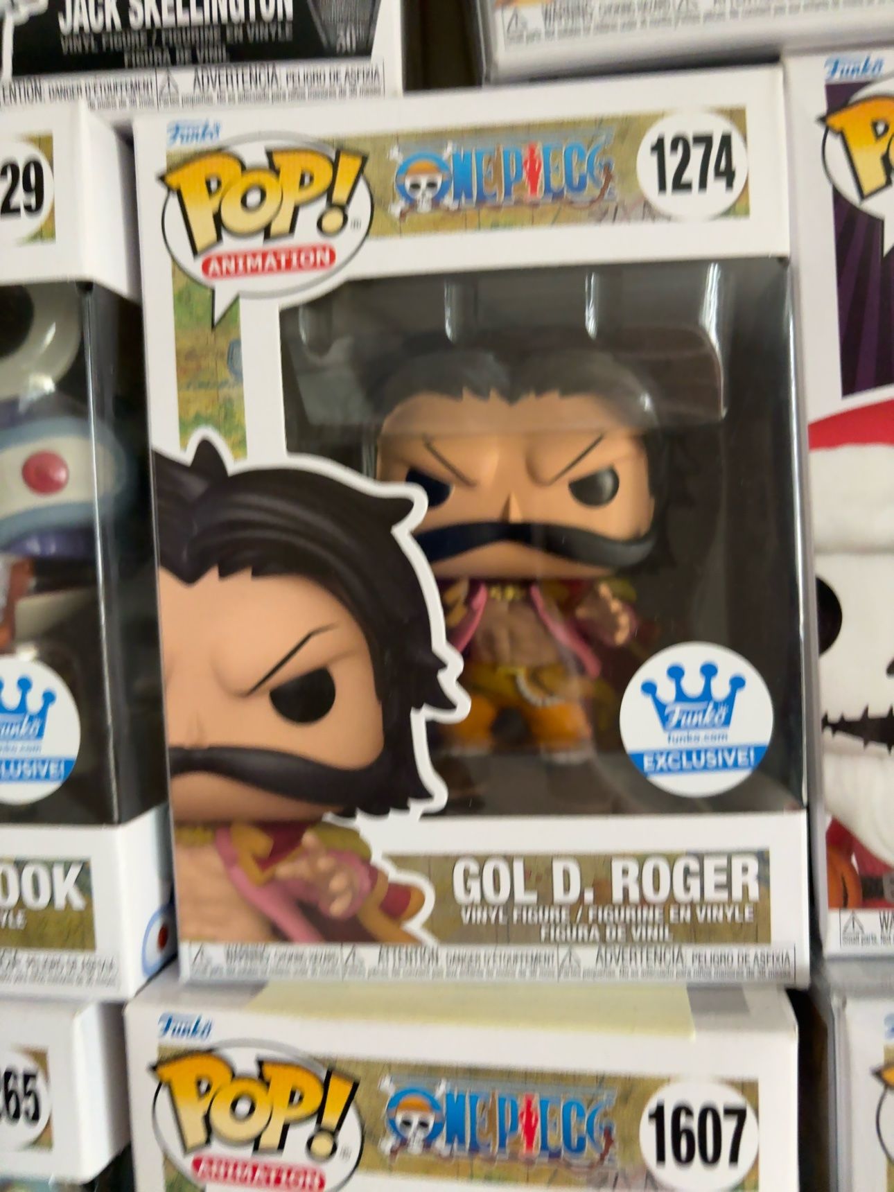 Figurine Funko Pop One Piece - Gol D. Roger Édition Pop! (Chase #1274) Édition Limitée