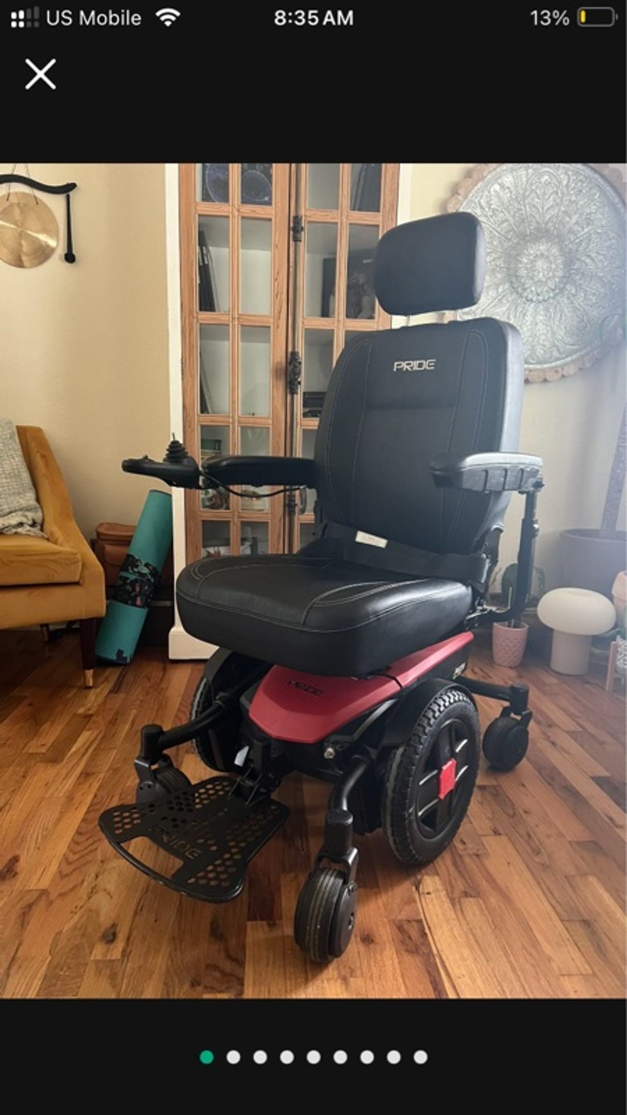 Pride Jazzy EVO 613 HD Power Wheelchair