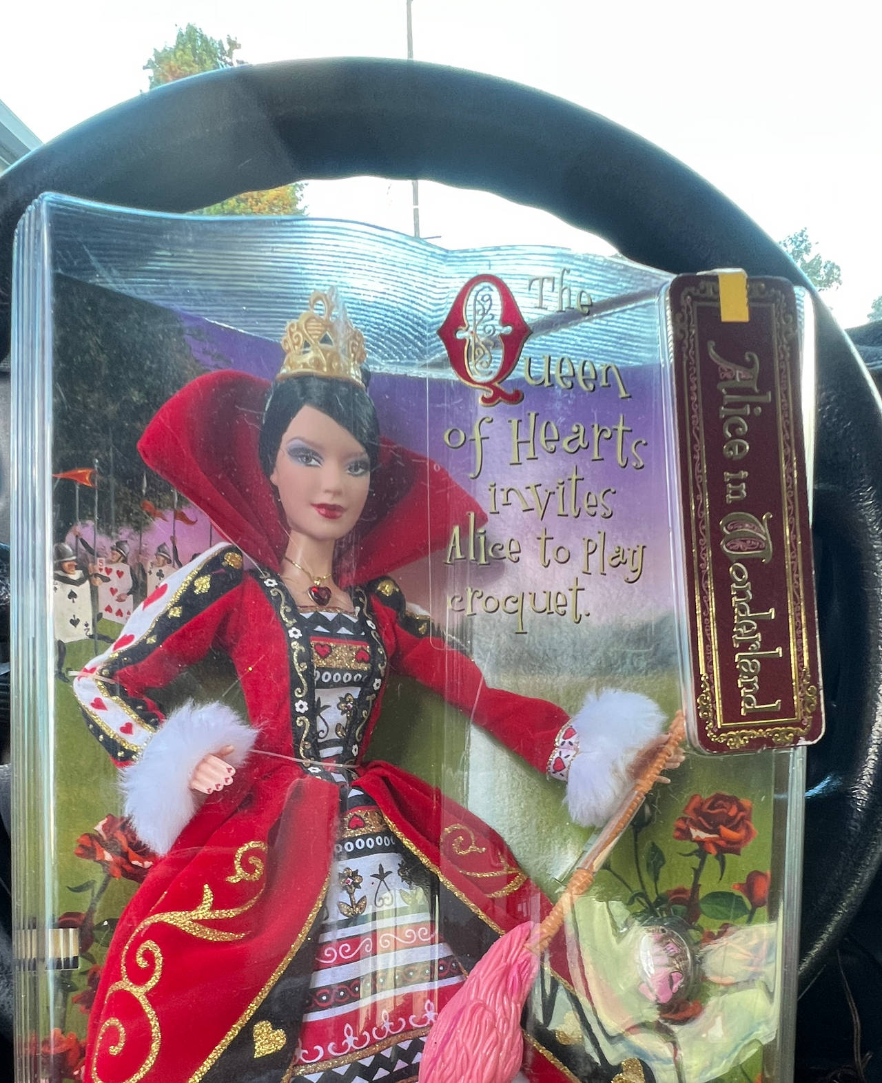 Barbie Collector Alice in Wonderland Queen of Hearts Doll