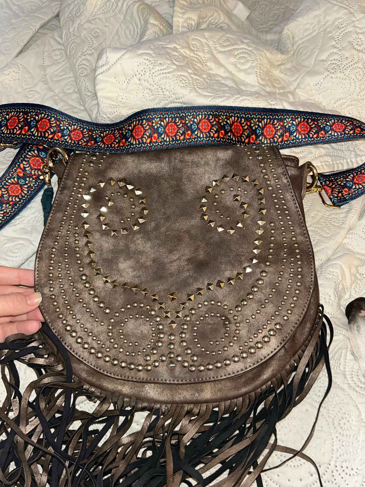 Boho Fringe Crossbody Bag