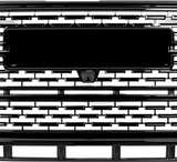 GMC Sierra 2500HD 3500HD Denali Gloss Black Grille - Image 8