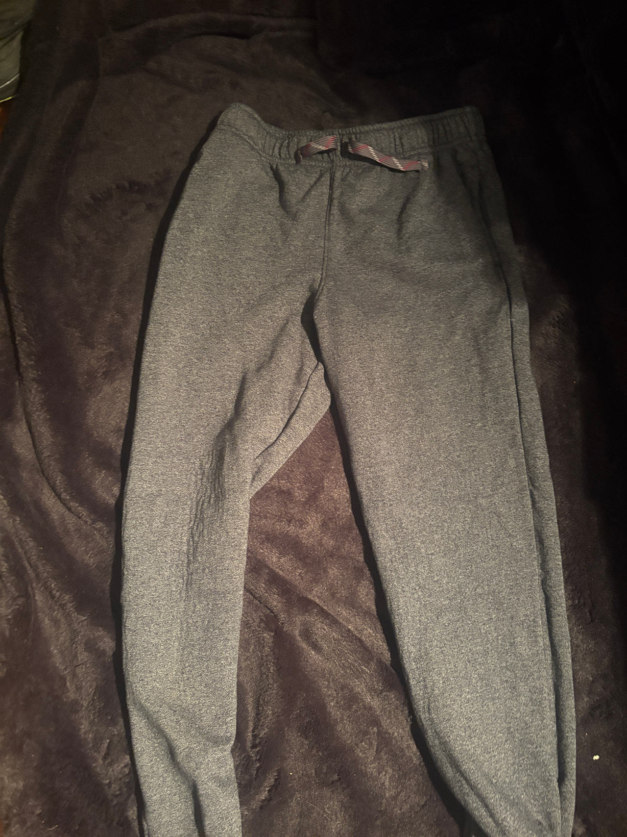 Grey Fleece Jogger Sweatpants