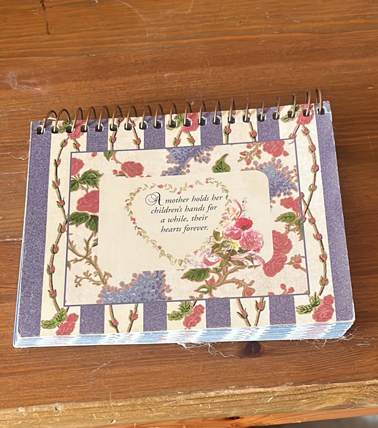 Floral Motherhood Spiral Notebook