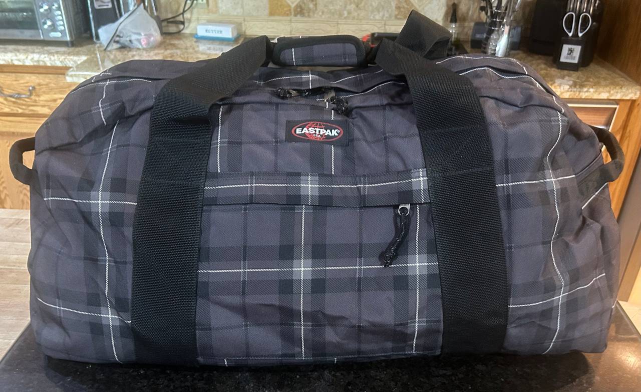 Eastpak Station Duffel Bag Plaid
