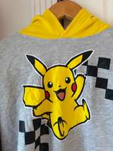 Pokemon Pikachu Kids Hoodie 10/12 Japanese Pokeball Long Sleeve Shirt - Image 5