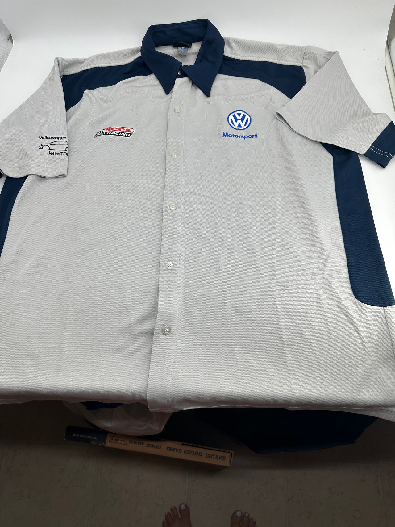 Volkswagen Motorsport Button-Up Shirt